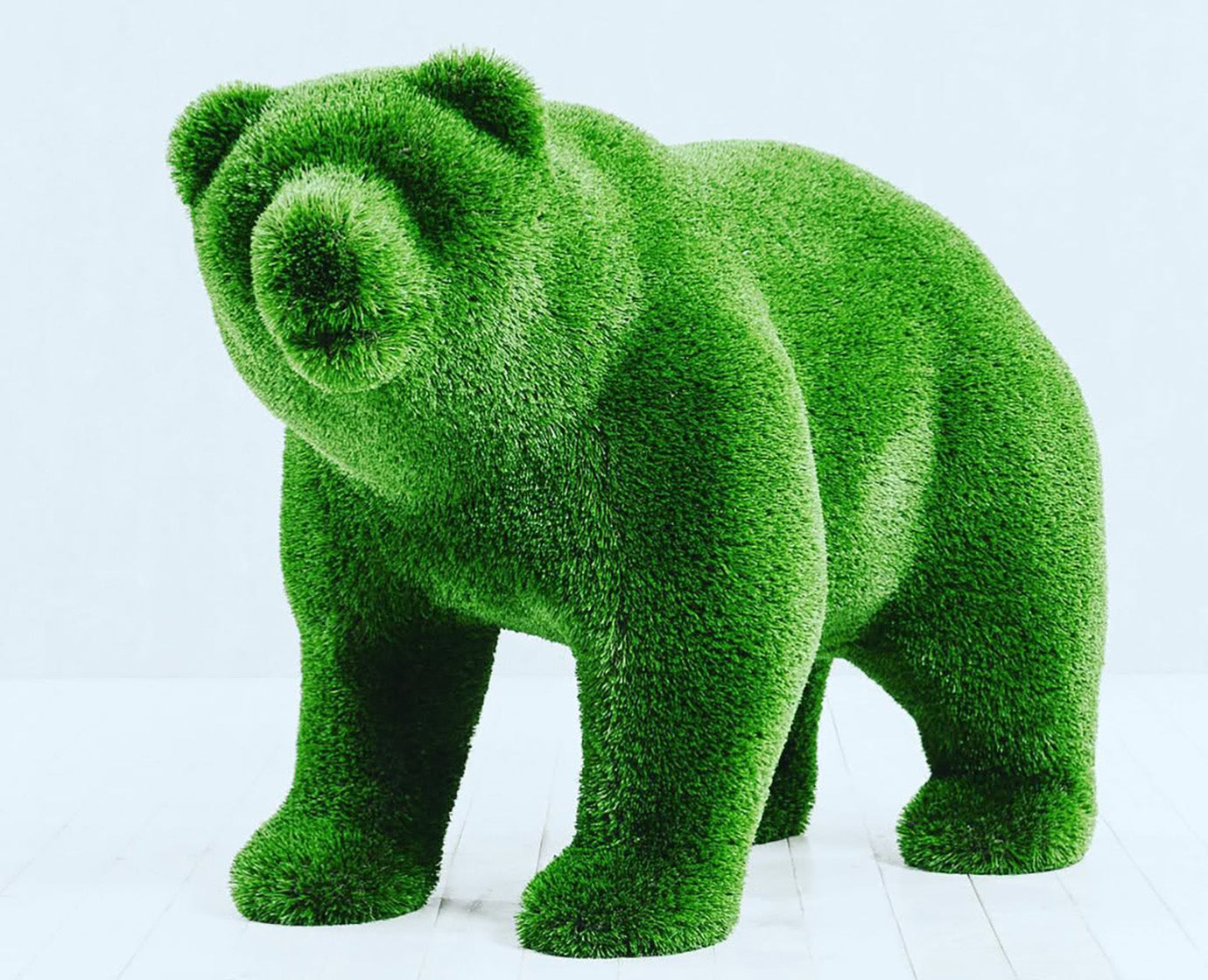 Topiary Large Bear artificial grass animals