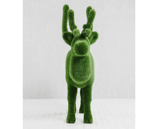 Topiary Deer artificial grass animals sculpture