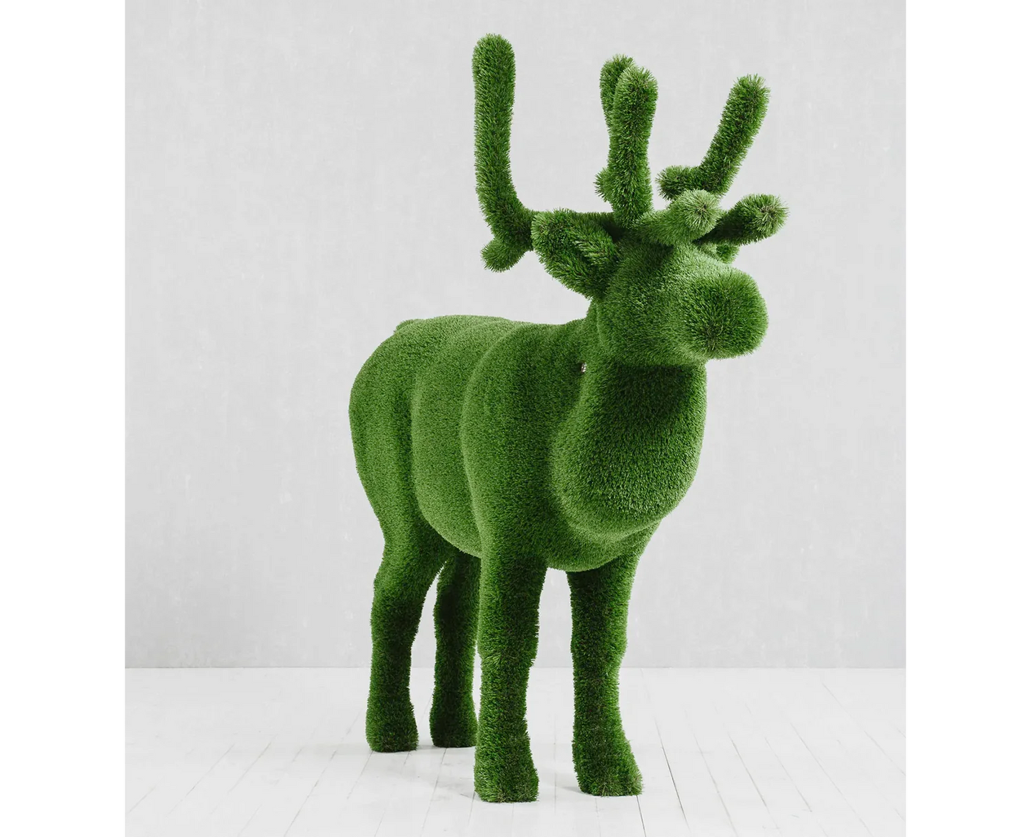 Topiary Deer artificial grass animals sculpture