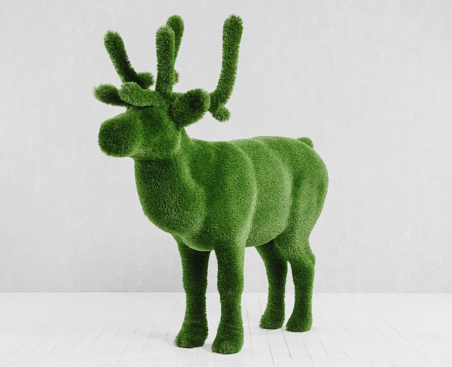 Topiary Deer artificial grass animals sculpture