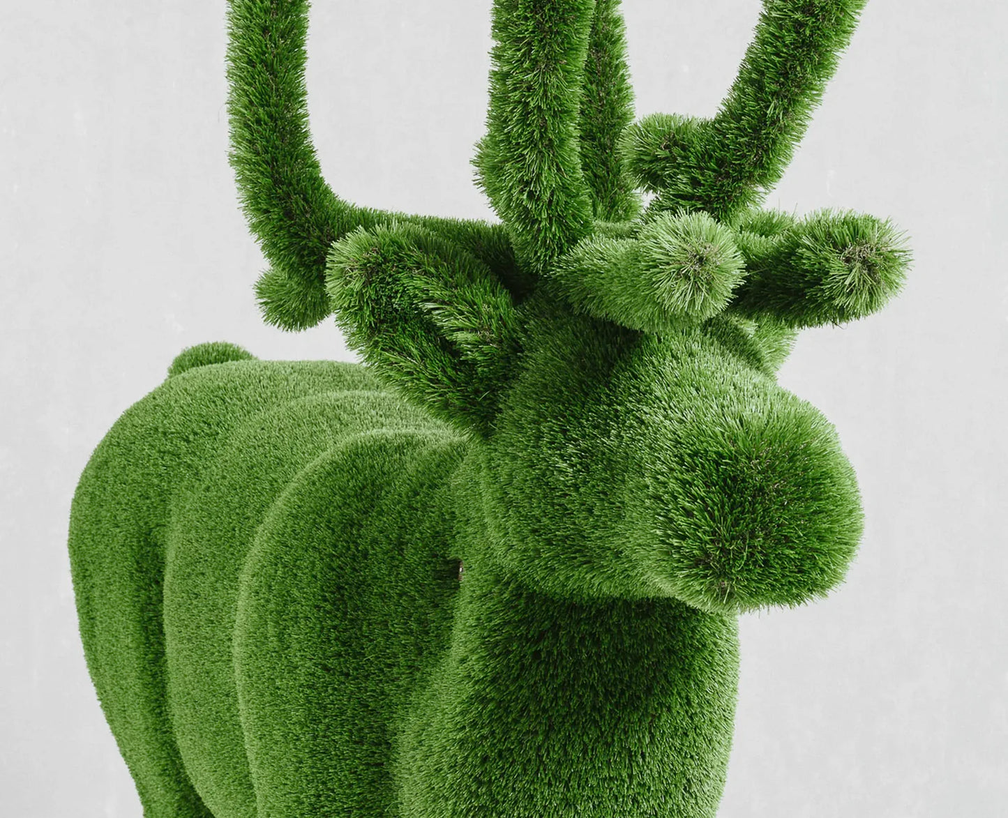 Topiary Deer artificial grass animals sculpture