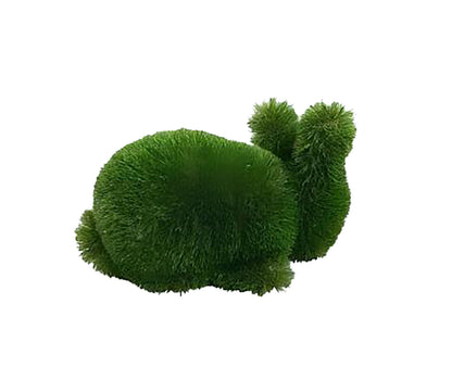 Topiary lying baby bunny artificial grass animals baby rabbit