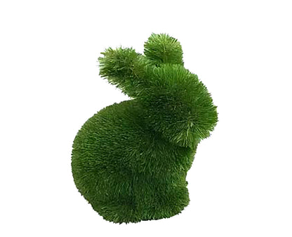 Topiary sitting baby bunny artificial grass animals baby rabbit