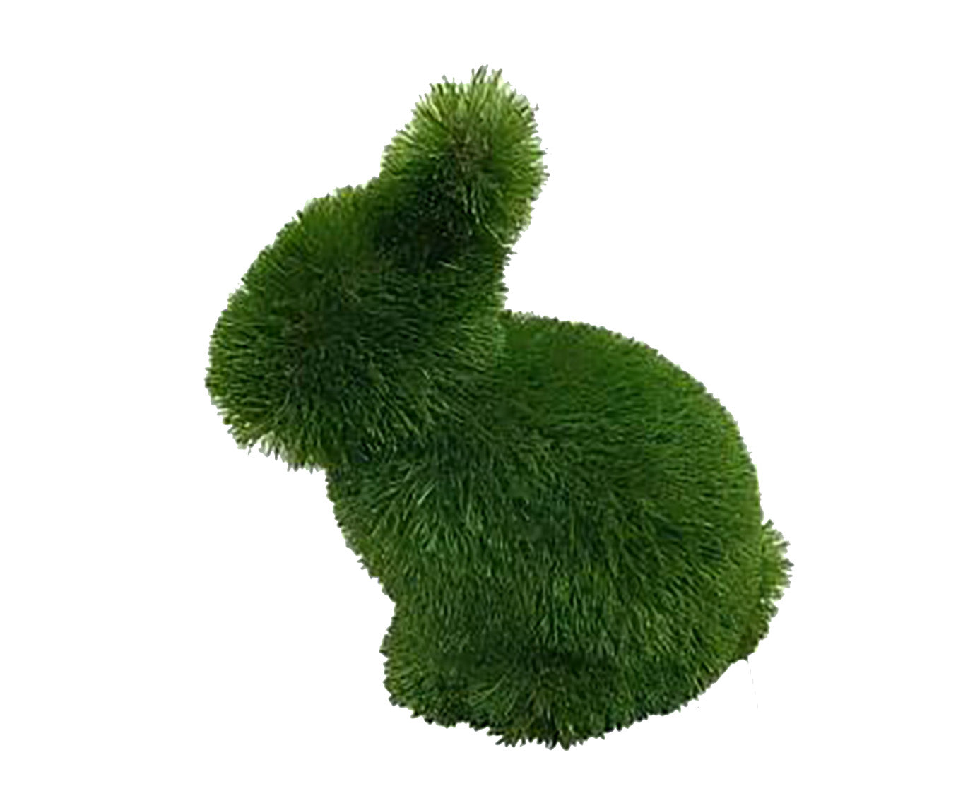 Topiary sitting baby bunny artificial grass animals baby rabbit