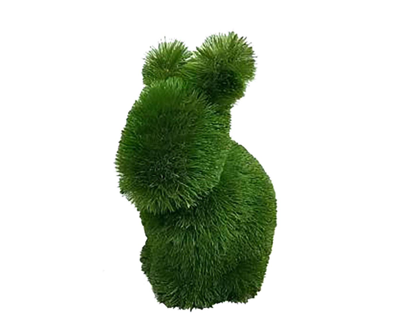 Topiary sitting baby bunny artificial grass animals baby rabbit