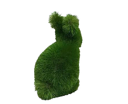 Topiary sitting baby bunny artificial grass animals baby rabbit