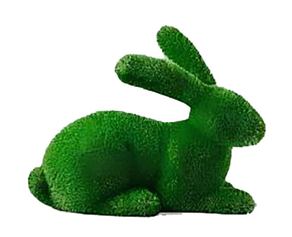 Topiary lying bunny artificial grass animals rabbit