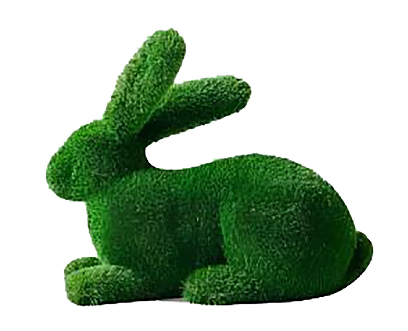 Topiary lying bunny artificial grass animals rabbit