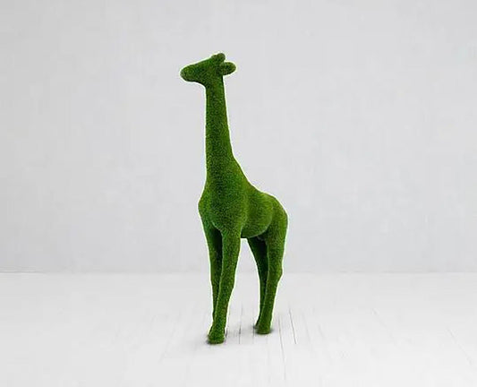 Topiary Medium Giraffe artificial grass animals Medium Giraffe Scupture