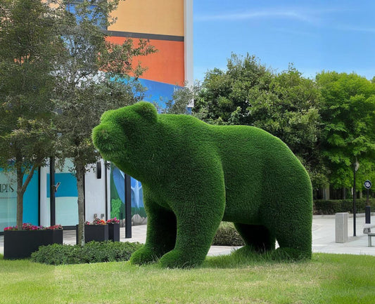 Topiary Large Bear artificial grass animals