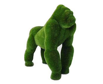 Topiary big Gorilla male artificial grass animals Big Male Gorilla