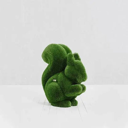 Topiary Squirrel artificial grass animals sculpture
