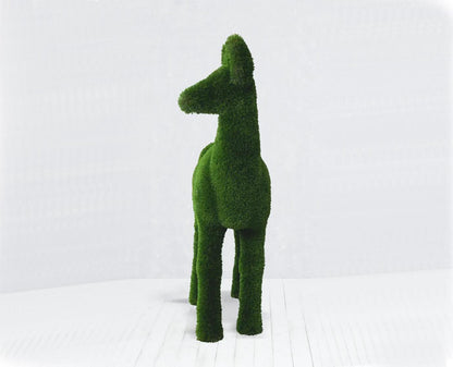 Topiary Roe Deer artificial grass animals sculpture
