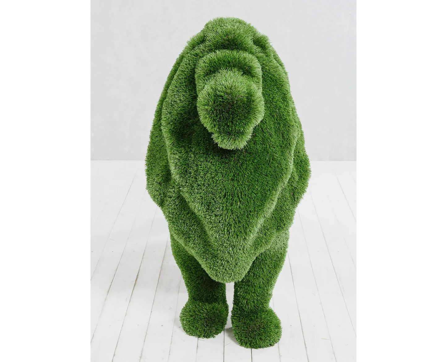 Topiary standing lion artificial grass animals standing lion Scupture